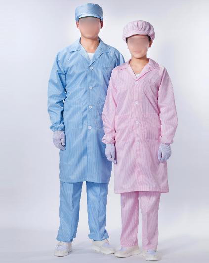 Renic CGF7100 0.5防靜電條紋大褂 (XXXL-S)